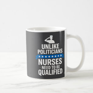 Mug Contrairement aux Liticians les infirmières doiven