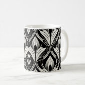 Mug Contraste noir et blanc (Devant droit)