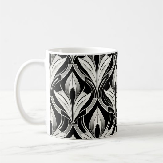 Mug Contraste noir et blanc (Gauche)