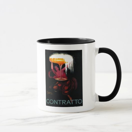 Mug Contrat Vintage PosterEurope (Droite)