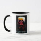 Mug Contrat Vintage PosterEurope (Gauche)