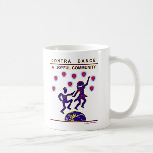 Mug Contre la joie de danse (Droite)