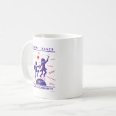 Mug Contre la joie de danse (Devant gauche)