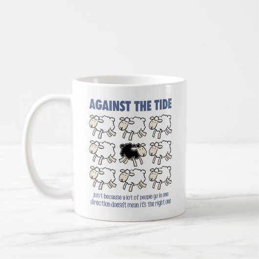 Mug Contre la Marée (Gauche)