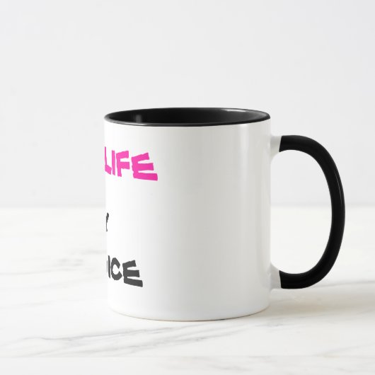 MUG CONTRE L'AVORTEMENT ET L'EUTHANASIE (Droite)