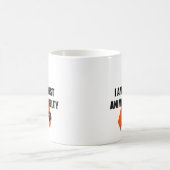 Mug Contre le ruban orange de conscience de cruauté (Centre)