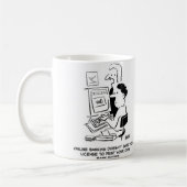 Mug Contrefait des billets de banque en ligne (Gauche)