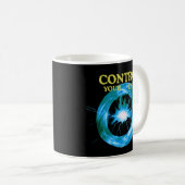 Mug Control Your Energy Inspirational– Electric Power (Devant droit)