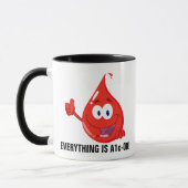 Mug Contrôle à long terme de glucose (Gauche)