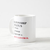Mug Contrôle de la qualité de l'état de la relation (Devant gauche)
