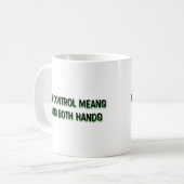 MUG CONTRÔLE DES ARMES (Devant gauche)