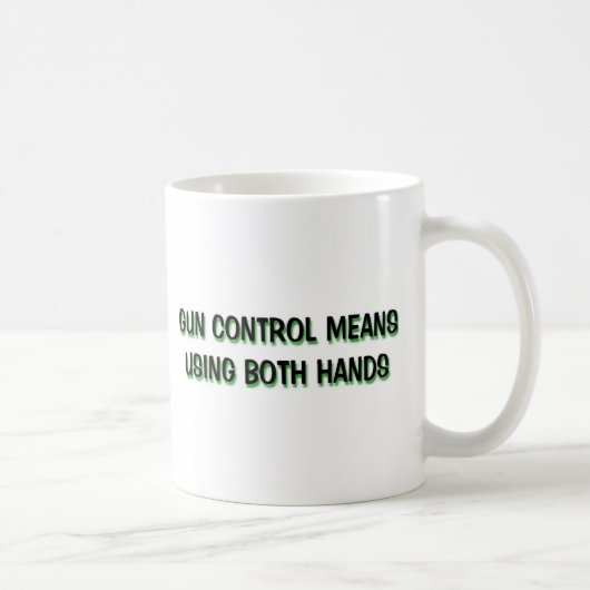 MUG CONTRÔLE DES ARMES (Droite)