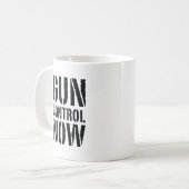 Mug Contrôle des armes maintenant (Devant gauche)