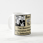 Mug Contrôle des armes ? Théorie d'une victime ! (Devant gauche)