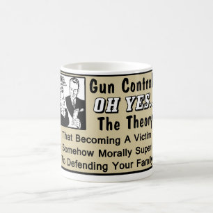 Mug Contrôle des armes ? Théorie d'une victime !