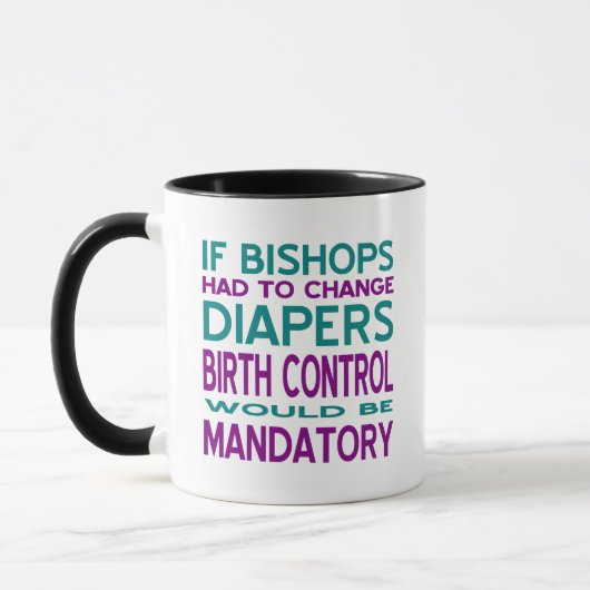 Mug Contrôle des Naissances Obligatoire 2 (Gauche)
