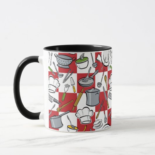 Mug Contrôle d'outils de cuisine (Gauche)
