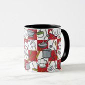 Mug Contrôle d'outils de cuisine (Devant droit)