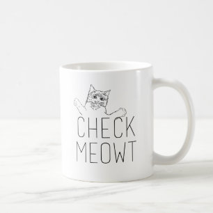 Mug CONTRÔLE MEOWT - Humour de chat