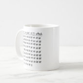 Mug Contrôle obsessionnel du désordre OCD (Devant gauche)