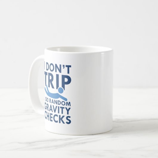 Mug Contrôles de gravité (Devant gauche)
