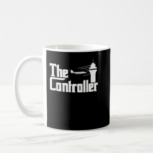 Mug Contrôleur - Aéronef de contrôle de la circulation (Gauche)