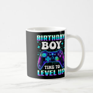 Mug Contrôleur d'anniversaire de gamer garçon Il est t