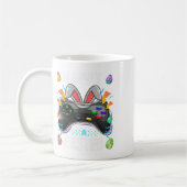 Mug Contrôleur De Jeu Avec Bunny Ears Drôle Easter Vid (Gauche)