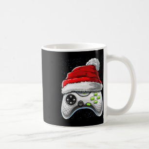 Mug Contrôleur de jeu Noël Santa Hat Gamer Gift Boy
