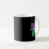 Mug Contrôleur de jeu vidéo Mardi Gras Jester Casquett (Devant droit)