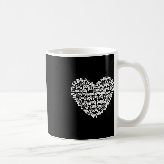 Mug Contrôleur de jeu vidéo pour enfants Coeur Valenti (Droite)