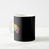 Mug Contrôleur de jeu vidéo Retro Casquette Mardi Gras (Devant gauche)