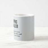 Mug Contrôleur de la circulation aérienne - Drôle Défi (Centre)