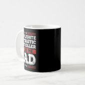 Mug Contrôleur de la circulation aérienne préféré m'ap (Devant gauche)
