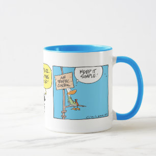 Mug Contrôleur de la navigation aérienne de marais
