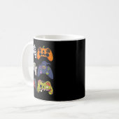 Mug Contrôleurs de jeu squelette zombie Halloween Mumm (Devant gauche)