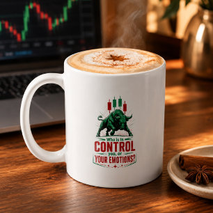 Mug Contrôlez Vos Émotions Taureau Conception de Menta
