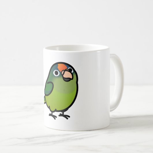 Mug Conure à front orange (Devant droit)