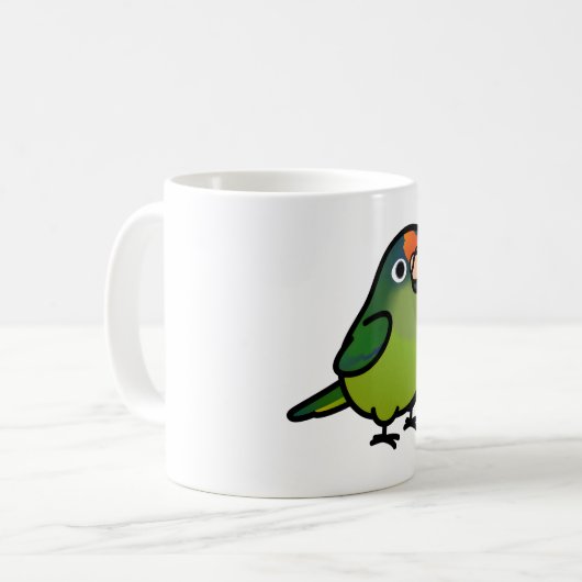 Mug Conure à front orange (Devant gauche)