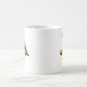 Mug Conure à joue verte DJ personnel (Centre)