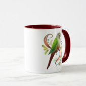 Mug Conure à la crème verte de cannelle (Devant droit)