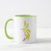 Mug Conure à la poitrine verte d'ananas (Gauche)