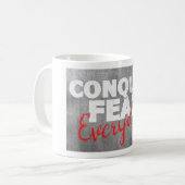 Mug Convaincre la peur chaque jour (Devant gauche)