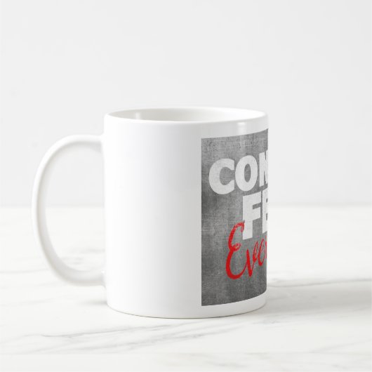 Mug Convaincre la peur chaque jour (Gauche)