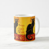 Mug conversation de le noir, art Nouveau (Devant droit)