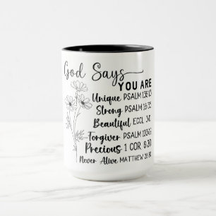 Mug Conversation Inspirationnelle/Religieuse/Bible