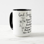 Mug Conversation Inspirationnelle/Religieuse/Bible (Devant gauche)