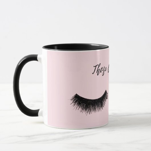 Mug Conversation Lash - Ces Lashes Tho' (Gauche)