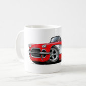 Mug Convertible 1961 rouge de Corvette (Devant gauche)