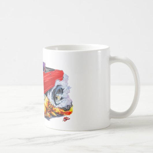 Mug Convertible 1962-95 rouge de nova (Droite)